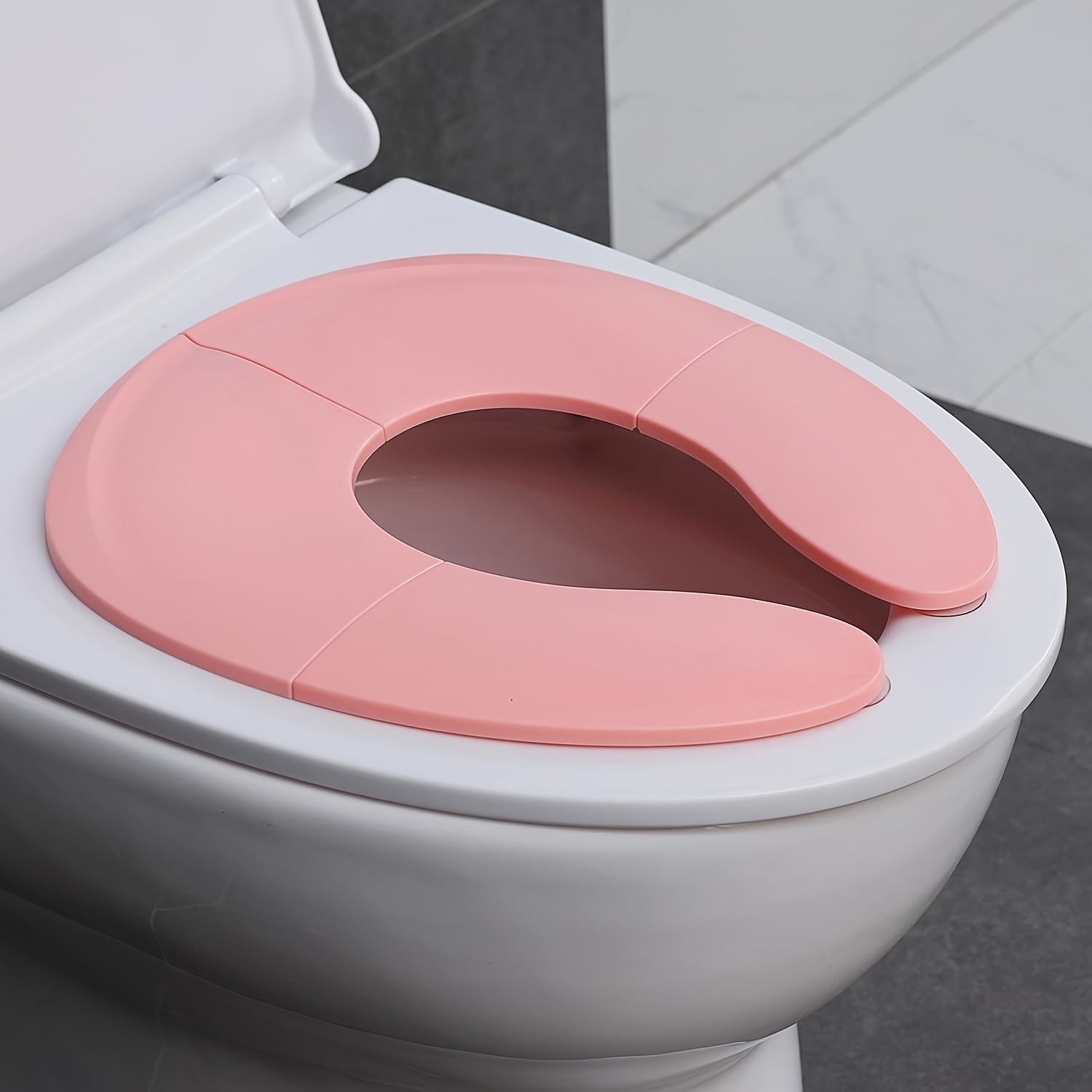 Toddler Potty Training Seat - 휴대용 접이식 유아 변기 훈련 시트,