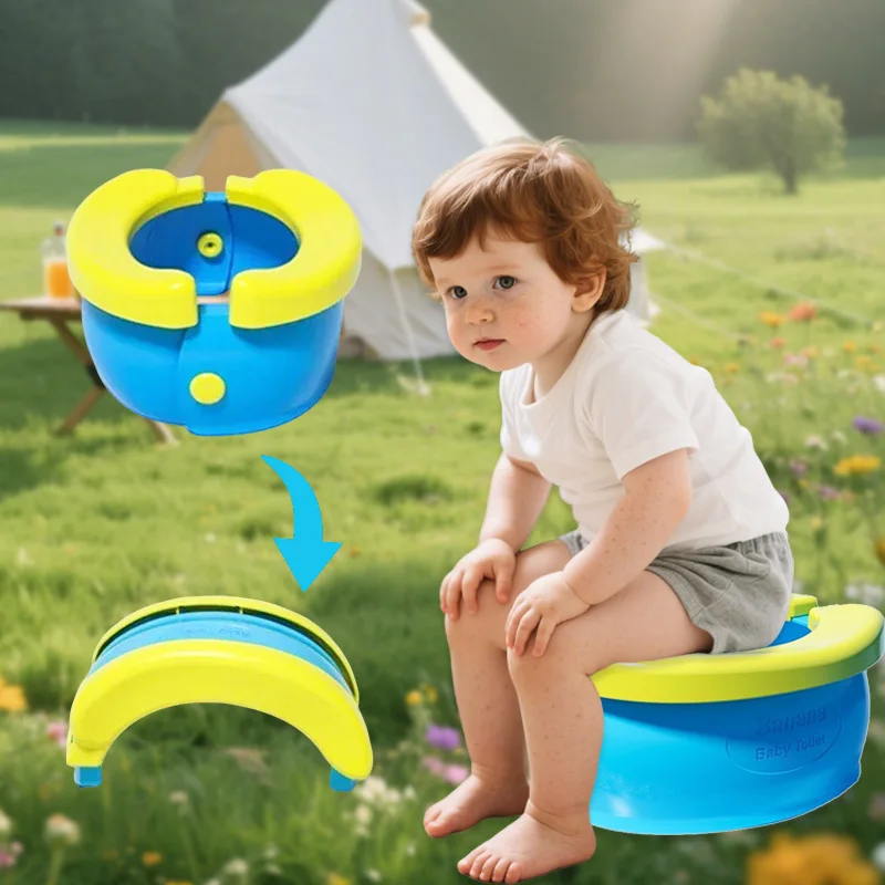 Toddler Potty Training Seat - 어린이용 접이식 변기 훈련 시트 청소가