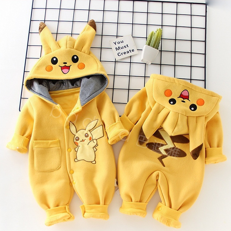 Baby Products Newborn - 만화 포켓 몬스터 아기 잠옷 신생아