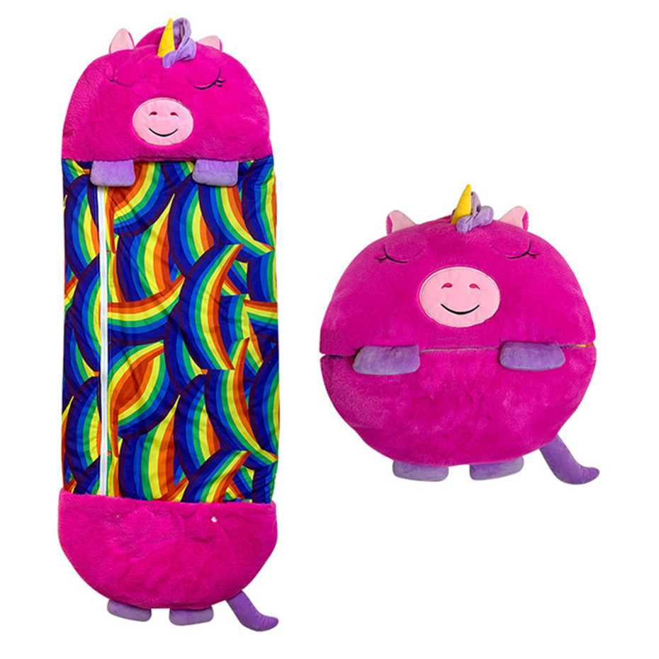 Baby Sleep Sack - 생일 선물을위한 베개와 어린이 만화 침낭