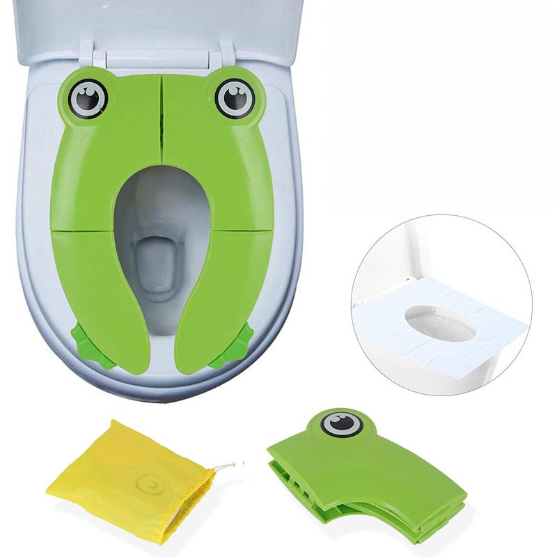 어린이 휴대용 여행 변기 시트 패드, 아기 접이식 변기 - Toddler Potty Training Seat 리뷰 및 가격