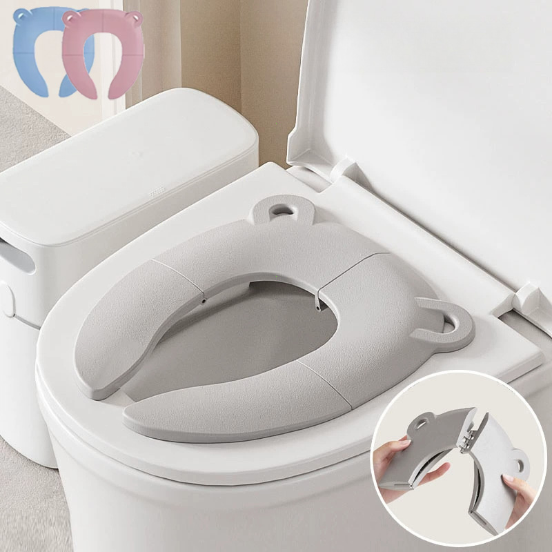 아기 만화 여행용 접이식 변기 시트 유아 휴대용 변기  - Toddler Potty Training Seat 리뷰 및 가격