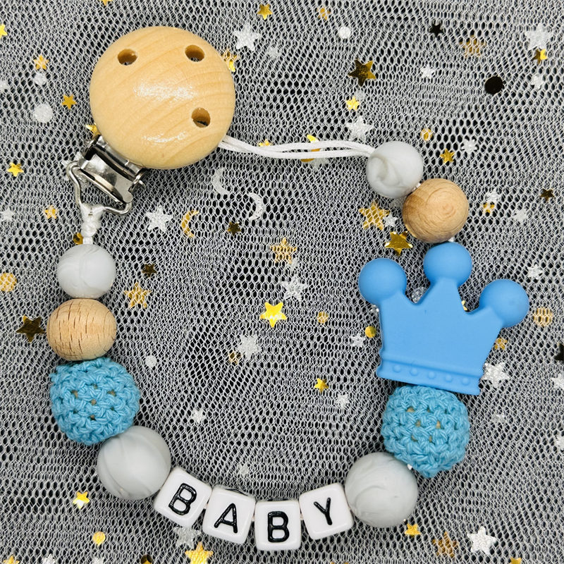 맞춤형 이름 아기 너도밤나무 나무 씹는 구슬 젖꼭지 클 - Baby Products Newborn 리뷰 및 가격