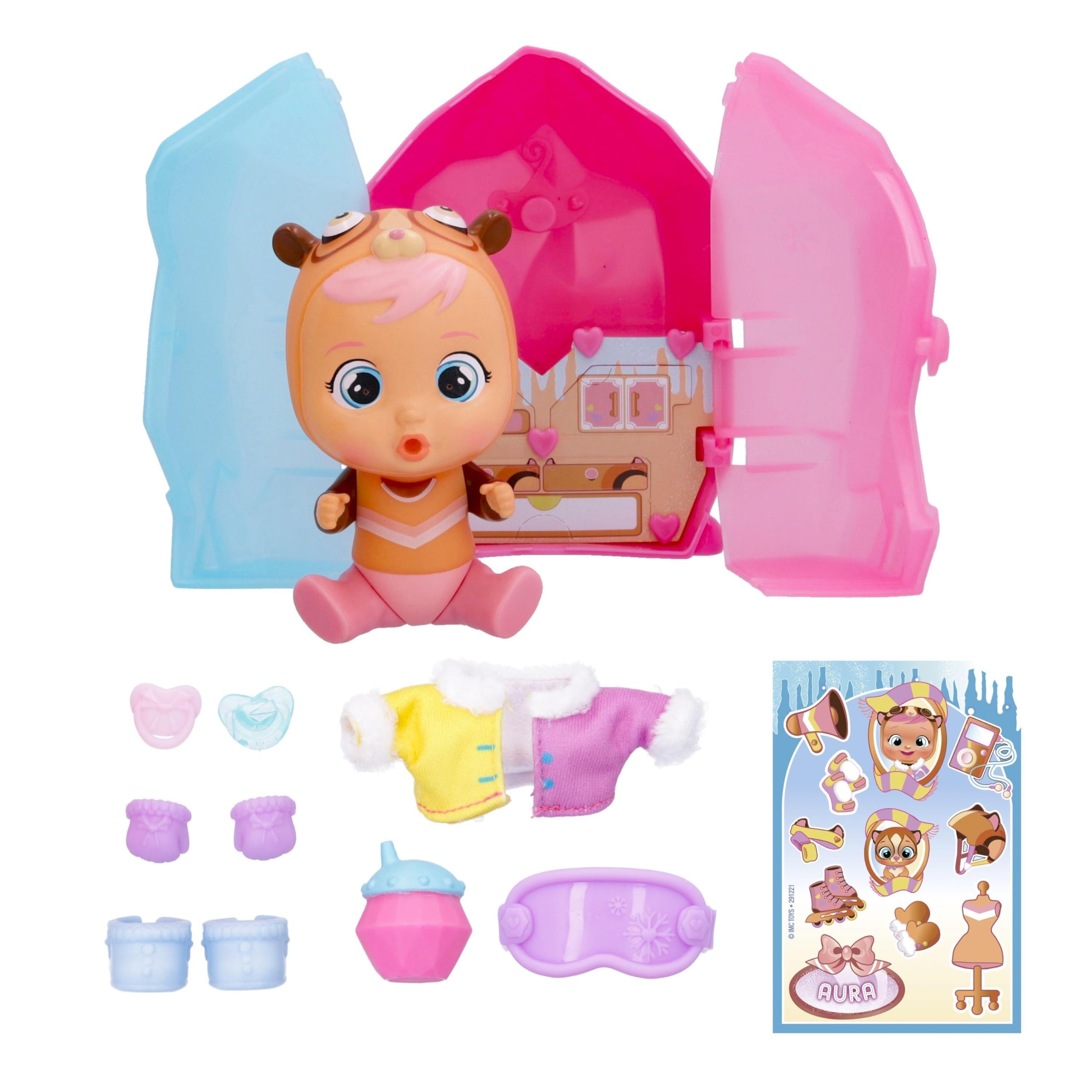 울음 아기 마법의 눈물 얼음 세계 액션 피규어 나는 V - Baby Products Packaging 리뷰 및 가격