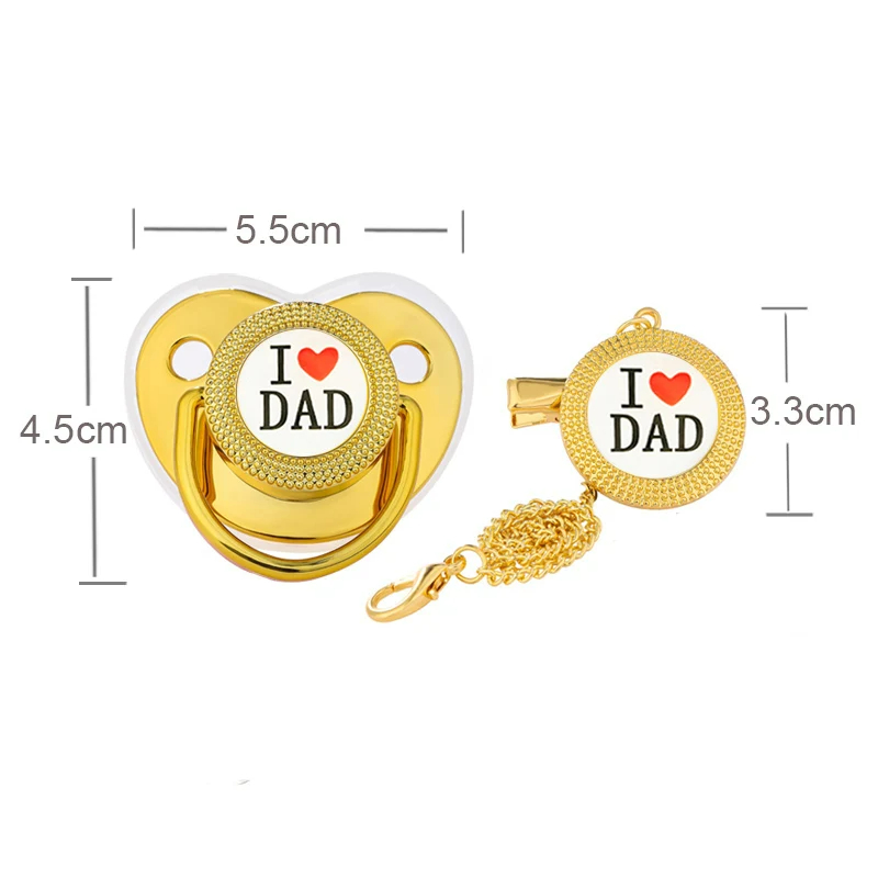 나는 엄마를 사랑합니다 아빠 아기 젖꼭지 체인 클립 세 - Baby Products Newborn 리뷰 및 가격