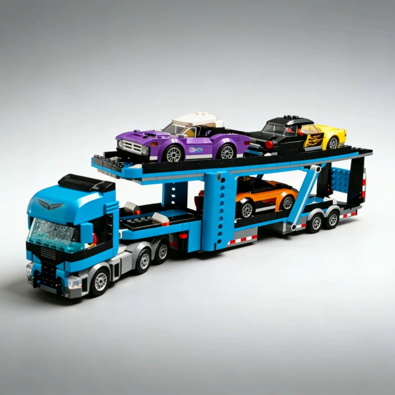 시티 시리즈 자동차 운송 트럭 빌딩 블록, 스포츠 레이 - Lego Set Creator 리뷰 및 가격