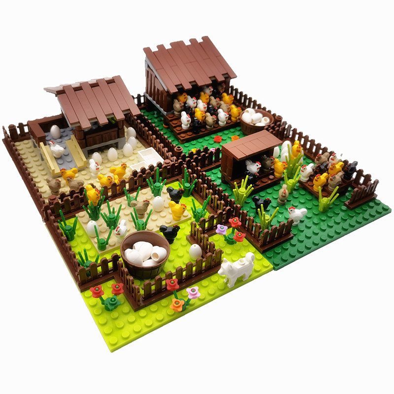 크리 에이 티브 도시 농장 빌딩 블록 동물 세트 Pig - Lego Set Creator 리뷰 및 가격