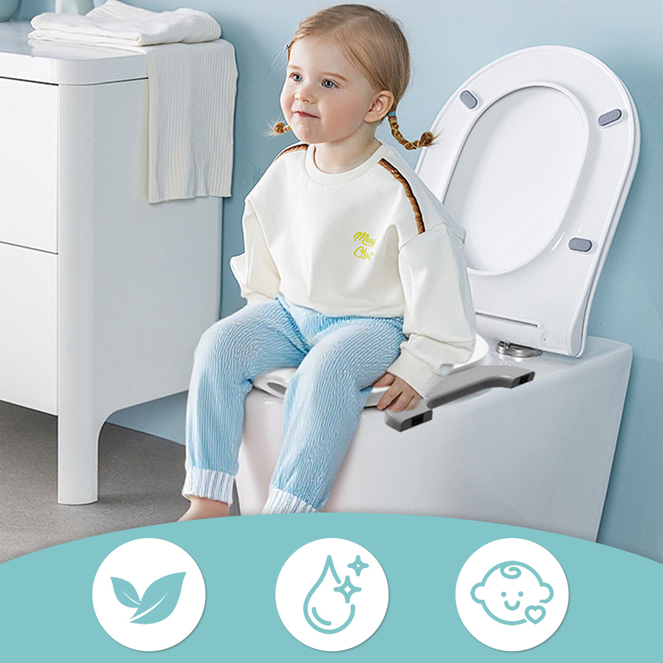 2-in-1 휴대용 변기, 유아용 여행 변기 시트, 실 - Toddler Potty Training Seat 리뷰 및 가격