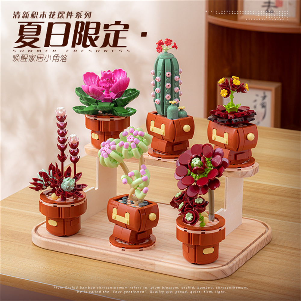 2024 도시 창의력 즙이 많은 화분에 심은 식물 영원 - Lego Set Creator 리뷰 및 가격