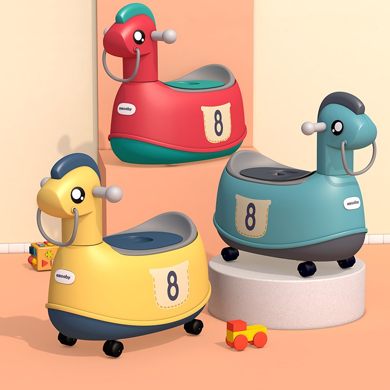 남아 및 여아용 유니버설 휠이 있는 어린이 다기능 변기 - Toddler Potty Training Seat 리뷰 및 가격