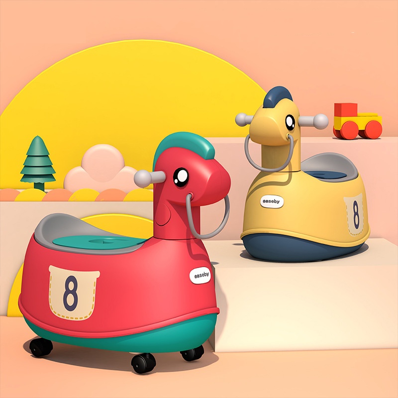 남아 및 여아용 유니버설 휠이 있는 어린이 다기능 변기 - Toddler Potty Training Seat 리뷰 및 가격